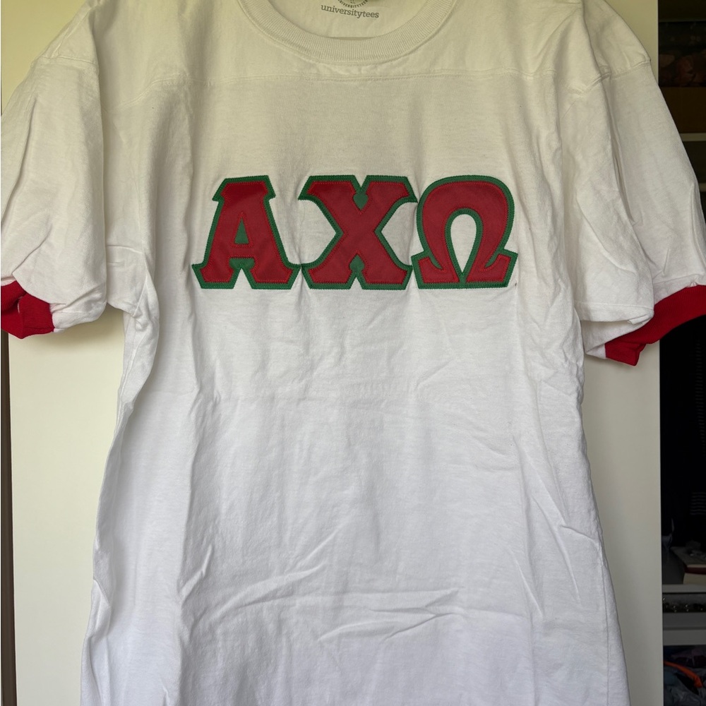 Alpha chi patch jersey